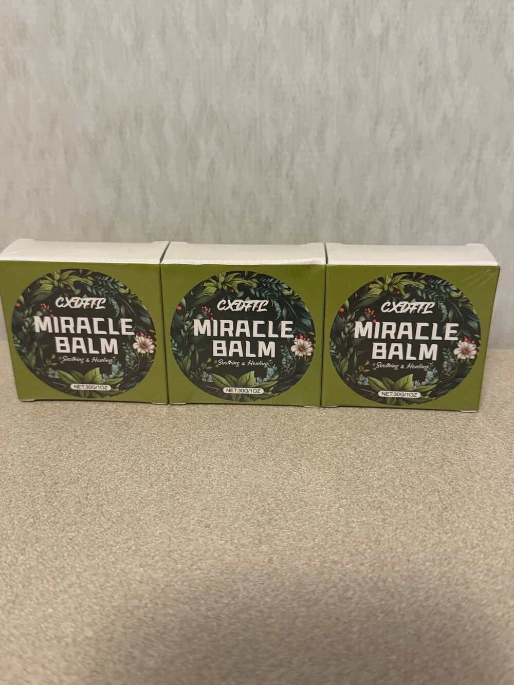 CXDFTL Miracle Balm 3 Pack Soothing Cream 30g Skin Care Moisturizer